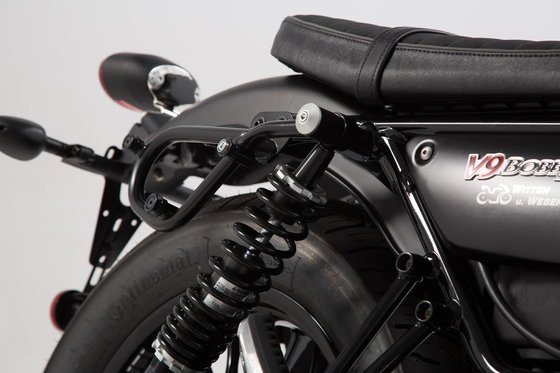 V9 BOBBER (2016 - 2020) side carrier for moto guzzi v9 roamer/bobber | SW-MOTECH