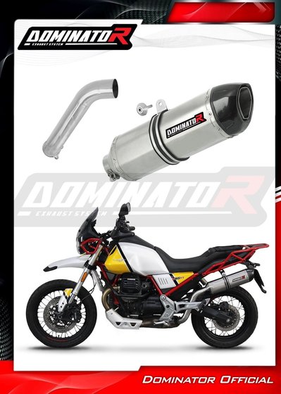 V85 TT (2019 - 2020) exhaust silencer muffler hp1 + db killer | Dominator