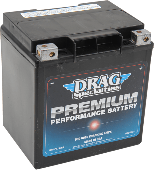 CALIFORNIA 1100 STONE (2002 - 2005) premium replacement battery | DRAG SPECIALTIES BATTERIES