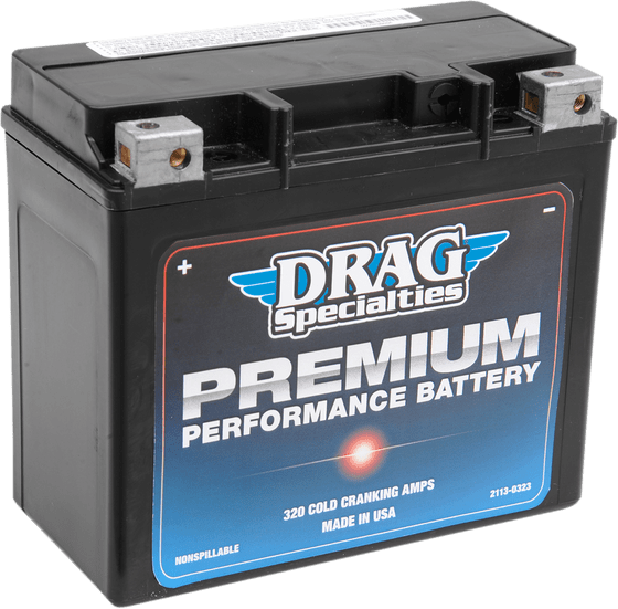 CALIFORNIA 1400 TOURING (2013 - 2017) premium replacement battery | DRAG SPECIALTIES BATTERIES