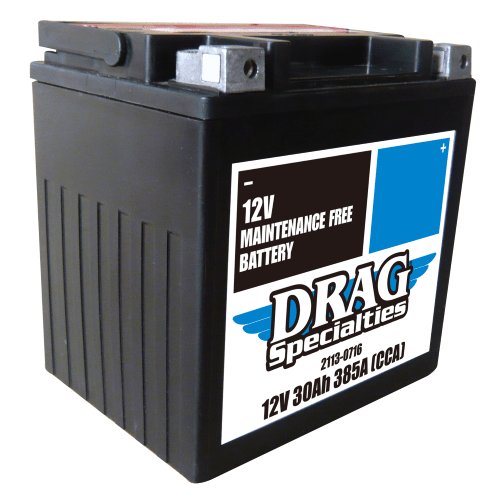 850 LE MANS (1975 - 1983) battery drag yix30l-ft and battery drag ytx30l-ft-bs | DRAG SPECIALTIES BATTERIES