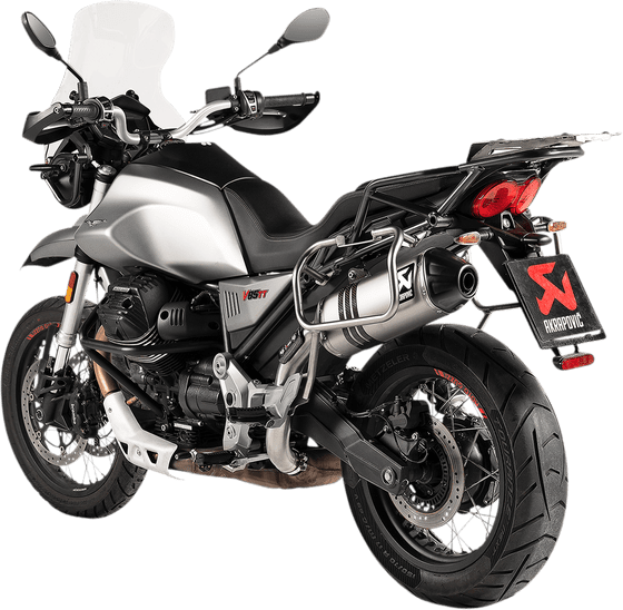 V85 TT (2019 - 2022) ti m-g v85 muffler | AKRAPOVIC