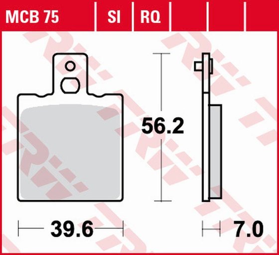 SPORT V11 1100 (1996 - 2006) organic sport brake pad | TRW