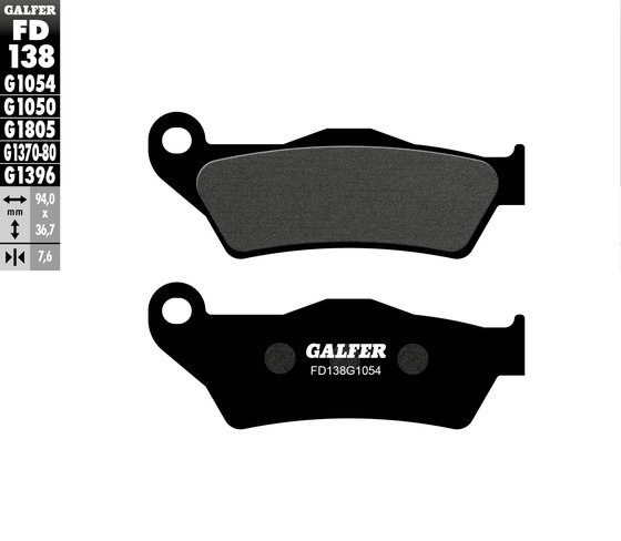 CALIFORNIA 1100 (1994 - 2000) semi-metal brake pad | GALFER